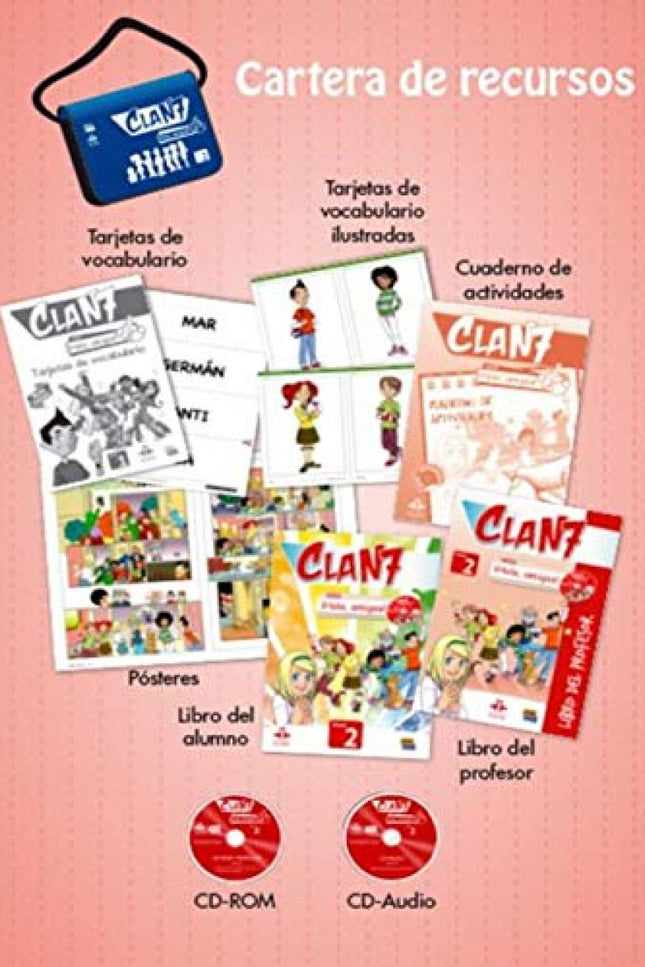 Libro Clan 7. Profesor Recursos. Nivel 2: .