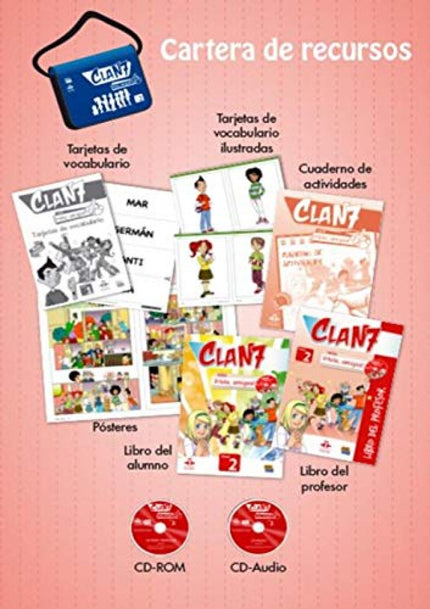 Libro Clan 7. Profesor Recursos. Nivel 2: .