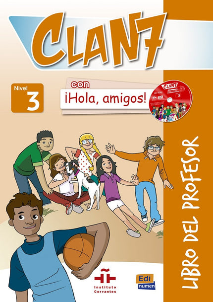 Libro Clan 7. Profesor +cd Nivel 3: .