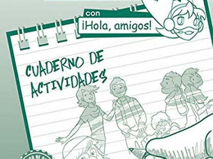 Portada del libro Clan 7 Hola Amigos Nivel 4 Cuaderno Ejercicios