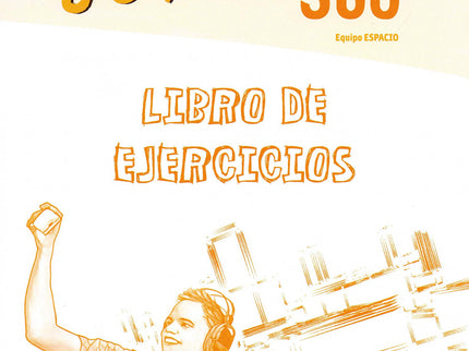 Portada del libro Espacio Joven 360 Ejercicios Nivel A2.2