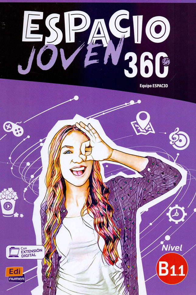 Portada del libro Espacio Joven 360º - Libro Del Alumno. Nivel B1.1