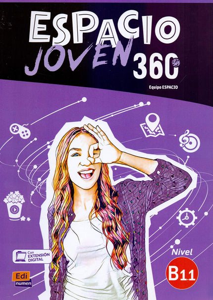 Portada del libro Espacio Joven 360º - Libro Del Alumno. Nivel B1.1