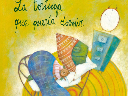 Libro Tortuga Que Queria Dormir: La tortuga tiene mucho sueño y va a dormir todo el invierno. Cuando ya está en cama, de