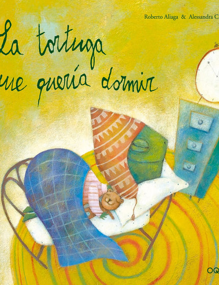 Libro Tortuga Que Queria Dormir: La tortuga tiene mucho sueño y va a dormir todo el invierno. Cuando ya está en cama, de
