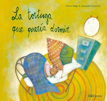 Libro Tortuga Que Queria Dormir: La tortuga tiene mucho sueño y va a dormir todo el invierno. Cuando ya está en cama, de