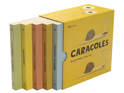 Libro Caja Caracoles: Cinco relatos breves, relacionados pero independientes, que plantean temáticas próximas a los prel
