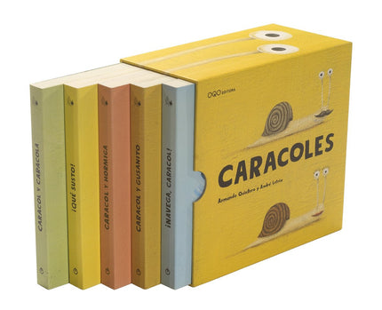 Libro Caja Caracoles: Cinco relatos breves, relacionados pero independientes, que plantean temáticas próximas a los prel