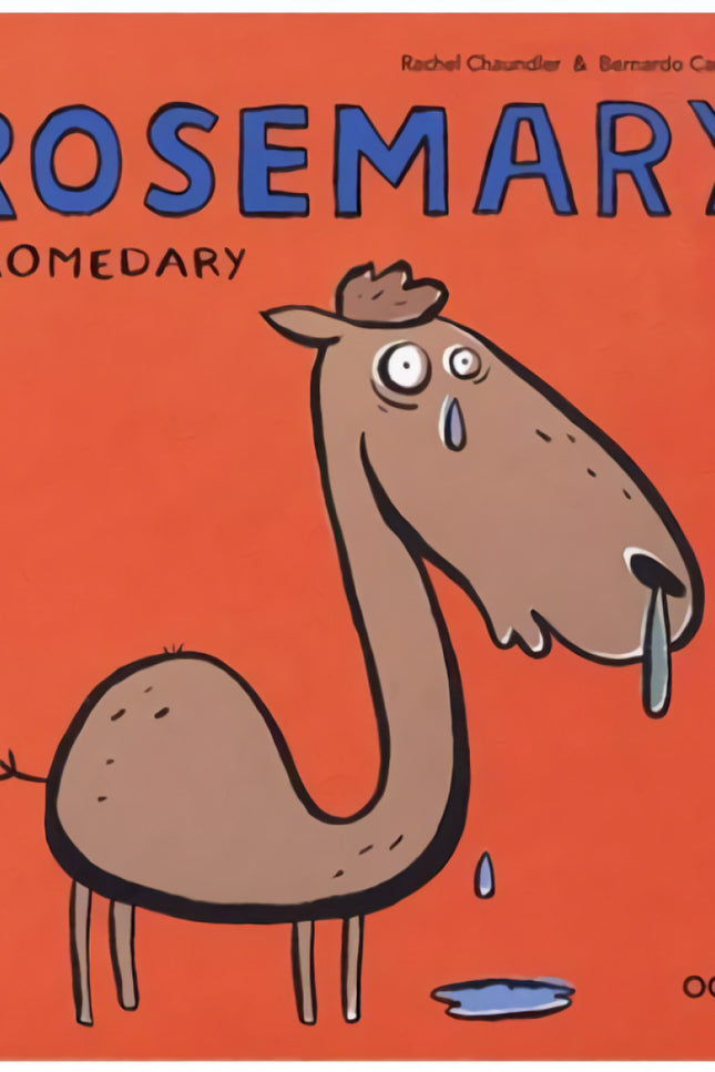 Libro Rosemary Dromedary: The little dromedary is unable to put up with his brothers' abusive behaviour and react when faced with situations that course him distress. That is why he cries none stop and, as a result, has an insignificant hump.