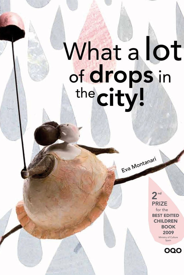 Libro What A Lot Drops In The City!: After a long sleep, they wake up and are curious about what lies below in the city. They jump out of the clouds, begin to fall: one, two, three...