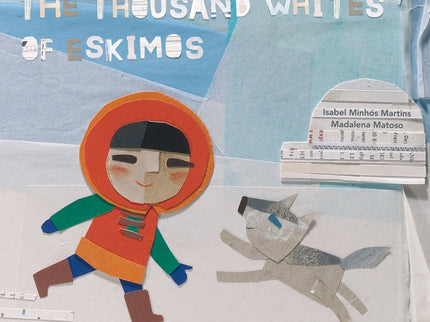 Libro The Thousand Whites Of Eskimos: Sometimes to travel far, the only thing needed is a gesture. As in this case, in which it is only necessary to open that little jewel.