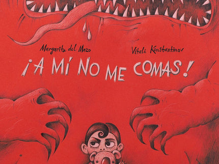Libro ¡a Mi No Me Comas!: Mateo se despertó asustado. Había escuchado un ruido detrás de la puerta. Miró hacia allí, per