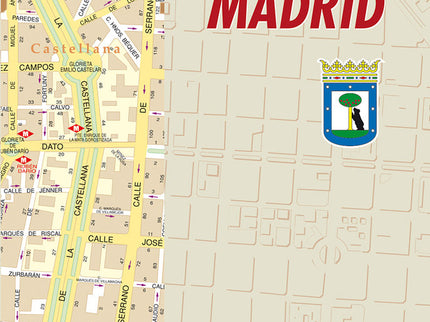 CALLEJERO DE BOLSILLO DE MADRID - Ediciones La Librería - Tapa blanda