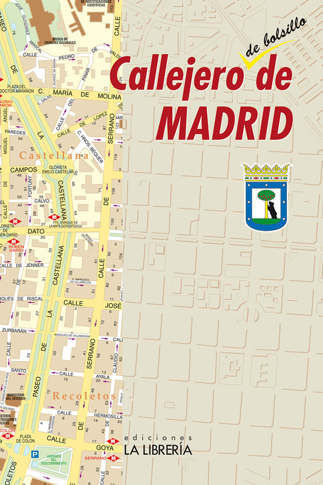 CALLEJERO DE BOLSILLO DE MADRID - Ediciones La Librería - Tapa blanda