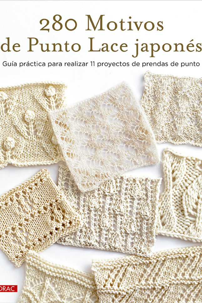 280 Motivos De Punto Lace Japonés