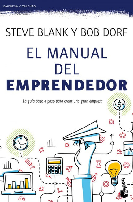 Libro El Manual Del Emprendedor: Este libro representa un completo manual para orientar al emprendedor, paso a paso, en 