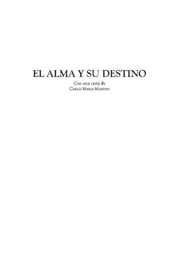 El alma y su destino - Vito Mancuso - 00