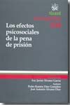 Los efectos psicosociales de la pena de prisión - Francisco Javier Álvarez García - 00