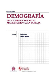 Demografía Lecciones en torno al matrimonio y a la familia - Dolores López Hernández - 00