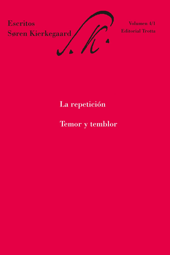 Libro La Repetición. Temor Y Temblor: Los dos escritos aquí reunidos, publicados el mismo día de 1843 con pseudónimos distintos, son una expresión acabada del genio literario y filosófico de Kierkegaard. La repetición, firmada por Constantino Constantius, da cuenta de la tentativa aludida en su subtítulo: «Un ensayo de psicología experimental».