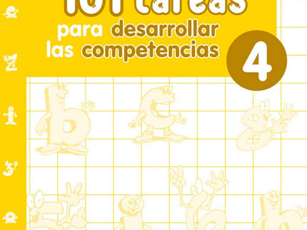Libro 101 Tareas Para Desarrolar Las Competencias. Cuaderno 4: '101 tareas' es una colección de cuadernos cuyo objetivo 