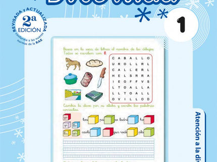 Libro Ortografía Divertida 1: Ortografía divertida es una colección de 19 cuadernos que juega con las palabras, enseña l