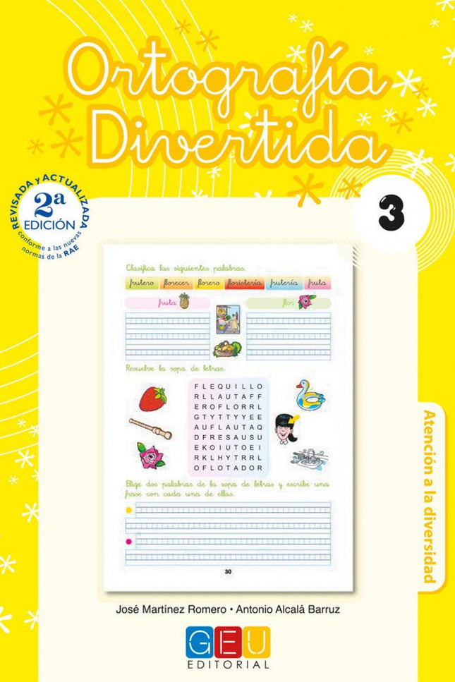 Libro Ortografía Divertida 3: .
