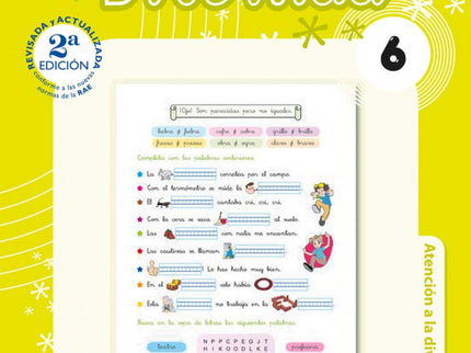 Libro Ortografía Divertida 6: Ortografía divertida es una colección de 19 cuadernos que juega con las palabras, enseña l