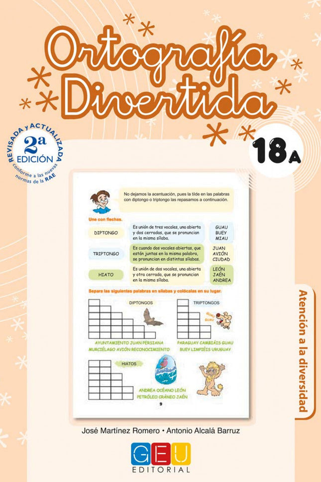 Libro Ortografía Divertida 18a: .
