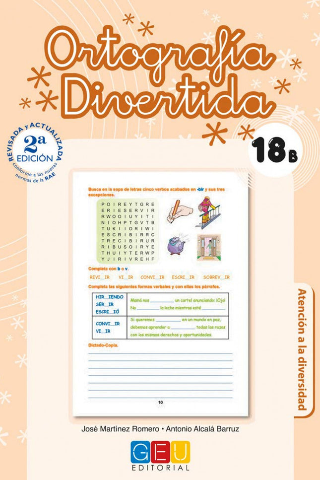 Libro Ortografía Divertida 18b: .