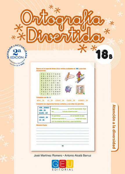 Libro Ortografía Divertida 18b: .