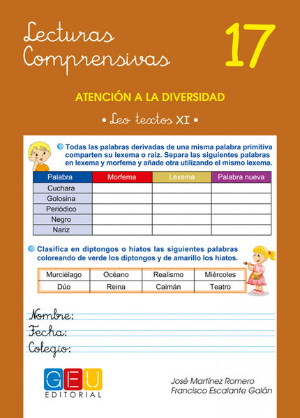 Libro Lecturas Comprensivas 17: .