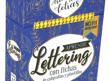 Aprende Lettering. Con Fichas De Caligrafías Y Plantillas