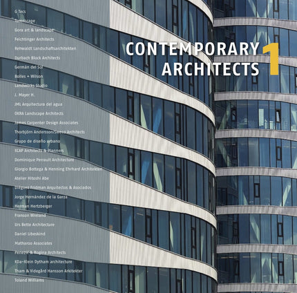 Libro Contemporary Architects 1: .