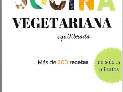 Portada del libro Recetas Sabrosas De Cocina Vegetariana Equilibrada