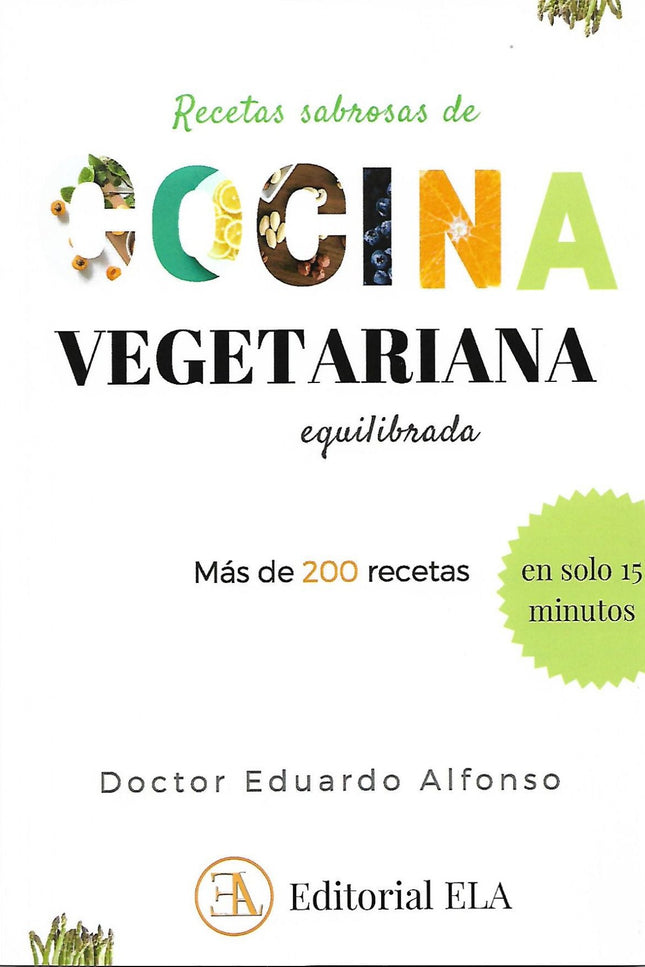 Portada del libro Recetas Sabrosas De Cocina Vegetariana Equilibrada