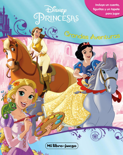 Libro Grandes Aventuras: Mi libro-juego es un kit que incluye una historia divertida y un juguete ingenioso. Los niños p
