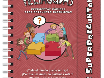 Libro Cuestiones Peliagudas: Todos empezamos a temblar cuando un Superpreguntón nos mira directamente a los ojos y abre 
