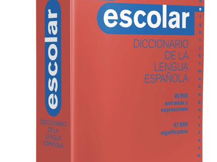 Libro Diccionario Escolar De La Lengua Española: El diccionario que cubre las necesidades de toda la etapa escolar, en u