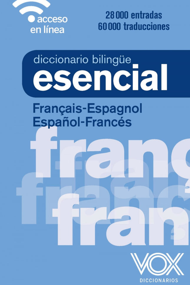 Portada del libro Diccionario Esencial Frances-español/Español-frances