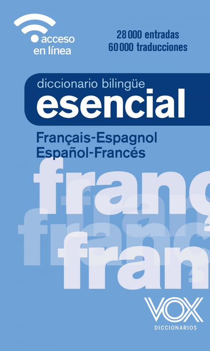 Portada del libro Diccionario Esencial Frances-español/Español-frances