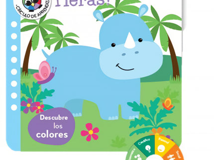 Libro Que Fieras! Descubre Los Colores: Este libro ayuda a enseñar los colores a los pequeños. Reconocer los colores es importante para las competencias artísticas del niño, además le ayuda a entender su entorno y a hablar de él porque utilizamos los colores a todas horas para explicar el mundo que nos rodea.