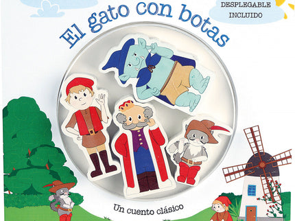 Libro El Gato Con Botas: Es hora de contar cuentos, así que prepárate para conocer a un rey, una princesa, un ogro y un gato muy astuto que encontrará la manera de cambiar la vida de su dueño para siempre. ¿Cómo lo hará?