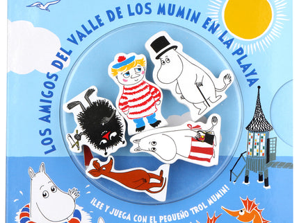 Los Amigos Del Valle De Los Mumin En La Playa