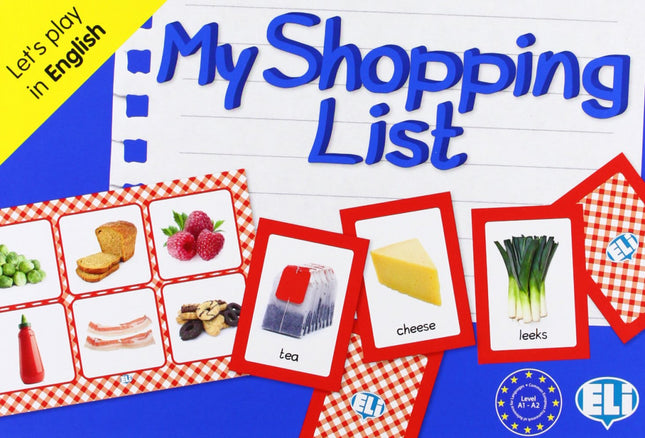 Libro (ingles).my Shopping List.english.(juegos En Ingles): .
