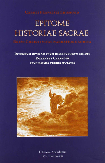 Libro Epitome Historiae Sacrae: .