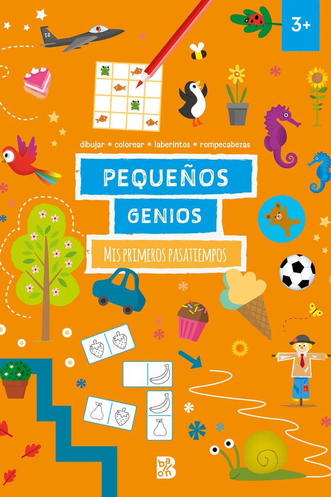 Pequeños Genios - Mis Primeros Pasatiempos +3