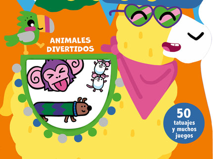 Mi Libro De Tatuajes - Animales Divertidos