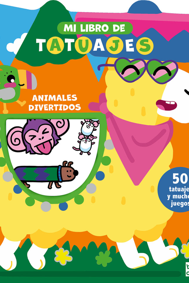 Mi Libro De Tatuajes - Animales Divertidos