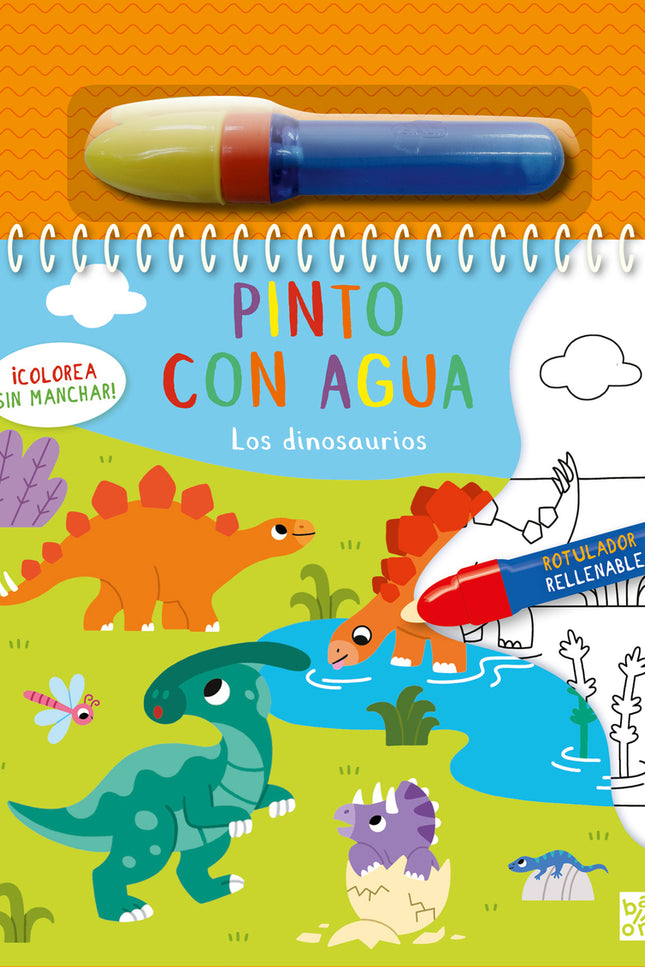 Pinto Con Agua-los Dinosaurios